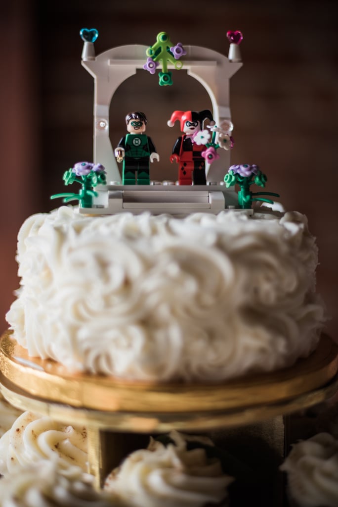 Harley Quinn and Green Lantern Legos