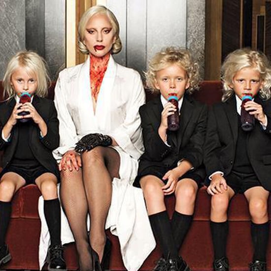Lady Gaga Tweets a Picture With American Horror Story Kids