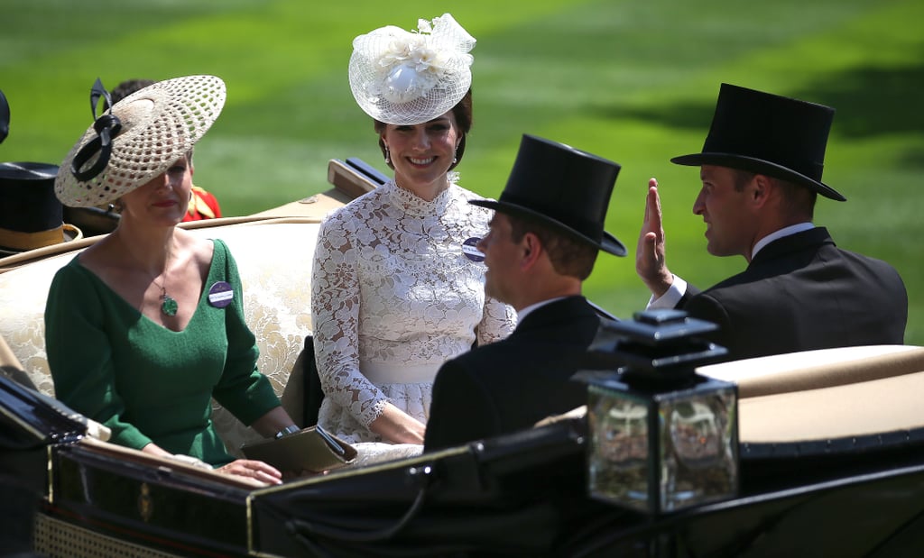 Kate Middleton in a Carriage 2017