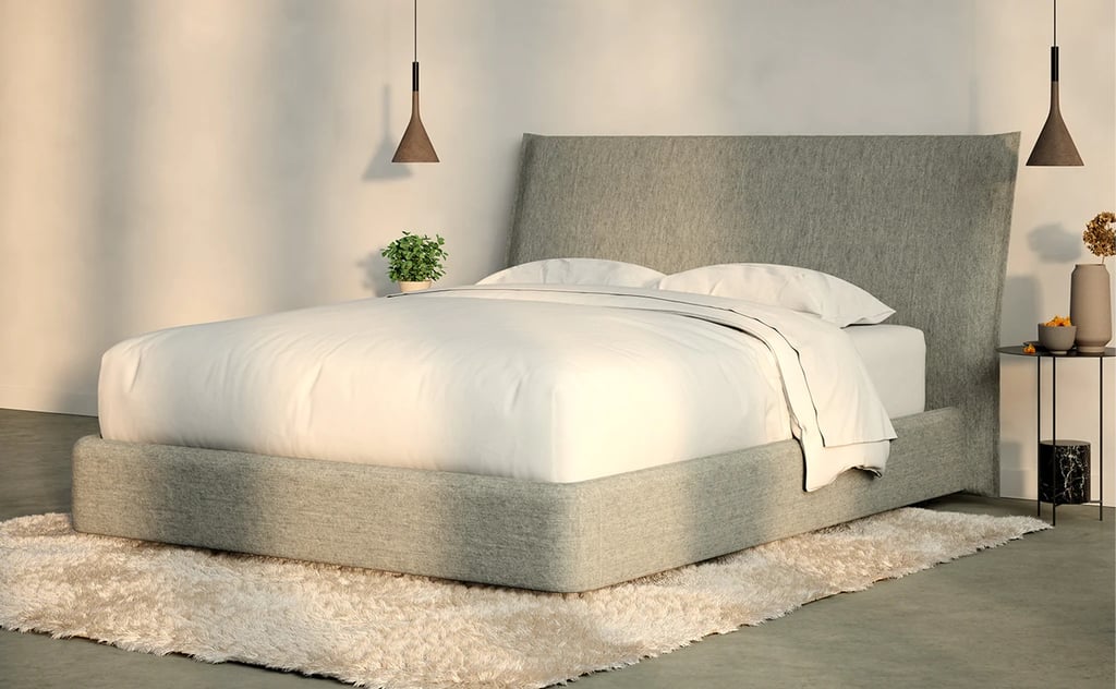 A Comfy Bed Casper Haven Upholstered Bed Frame and Headboard Best