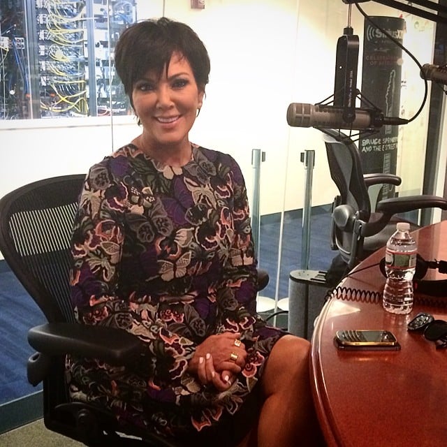 Kris Jenner at SiriusXM Studios