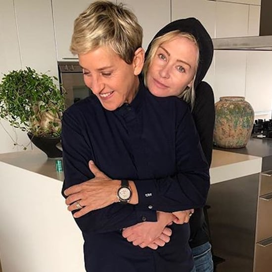 Cute Portia de Rossi and Ellen DeGeneres Pictures