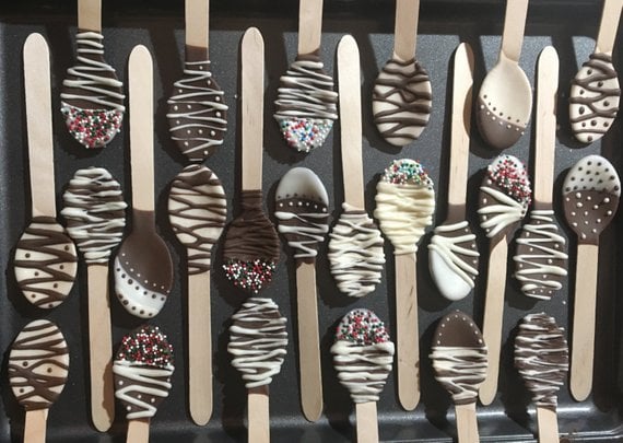 Etsy Cocoa Spoons ($30)