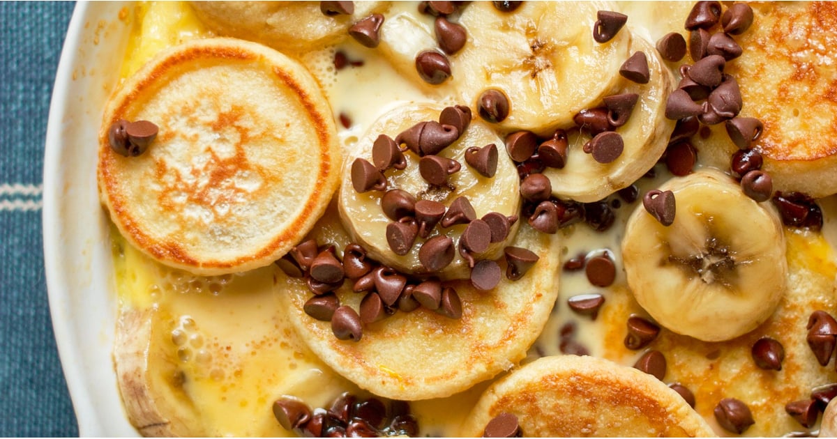 Chocolate Chip Buttermilk Pancake Casserole Recipe POPSUGAR Food