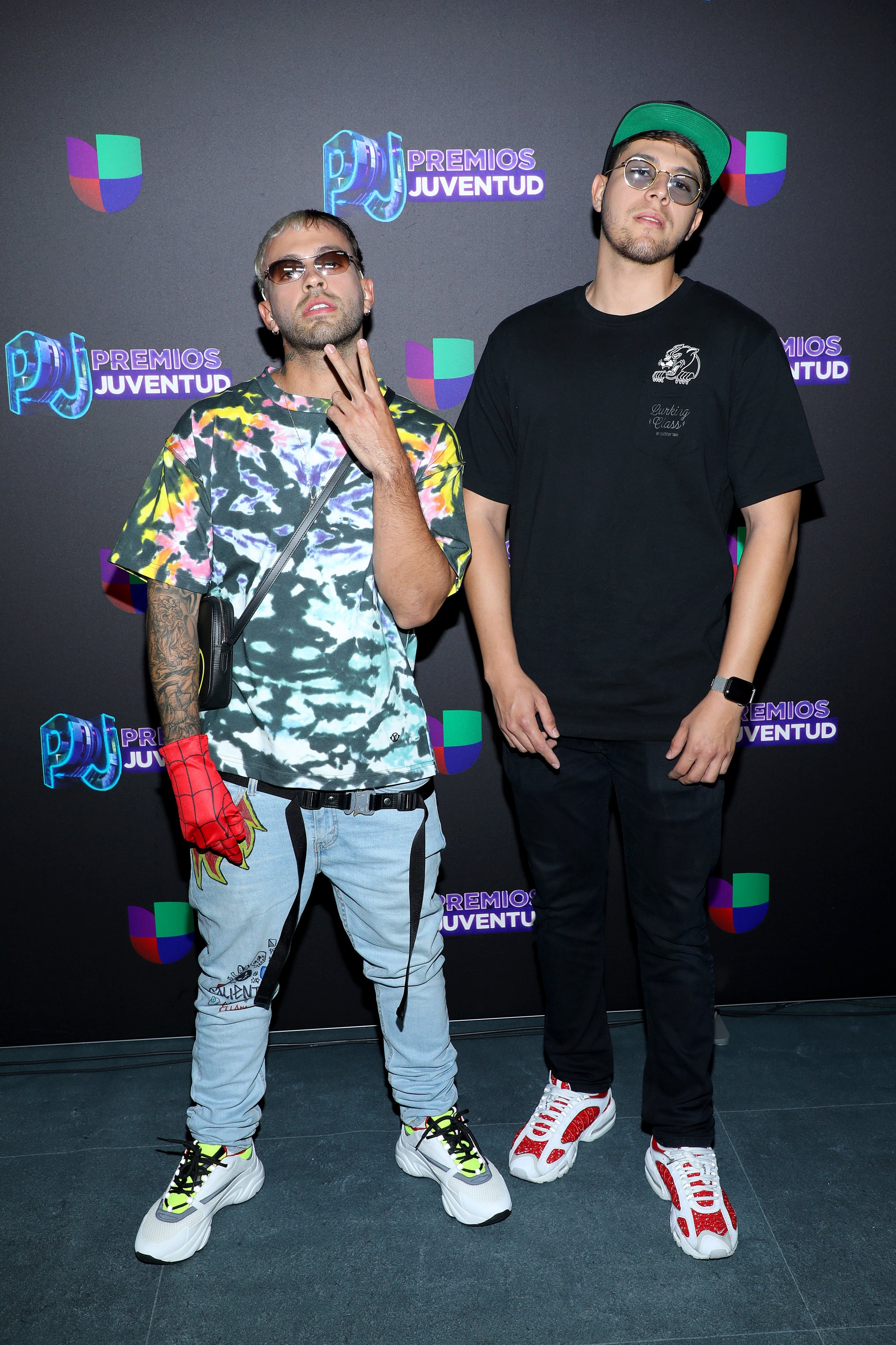 Feid and Wain | The Hottest Latinx Celebs Hit the Premios Juventud Red  Carpet, and Boy Did They Deliver | POPSUGAR Latina Photo 29