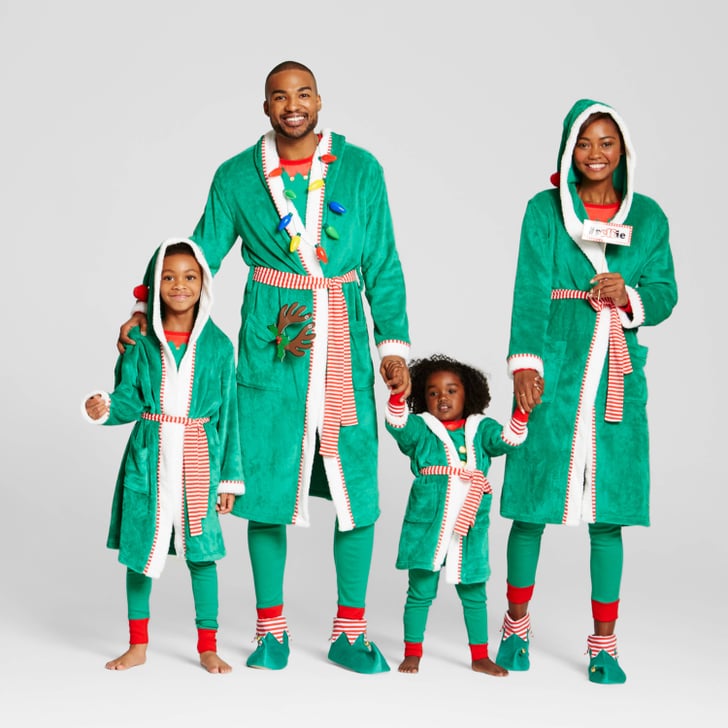 Elf Family Robe Collection The Best Matching Family Christmas Pajamas