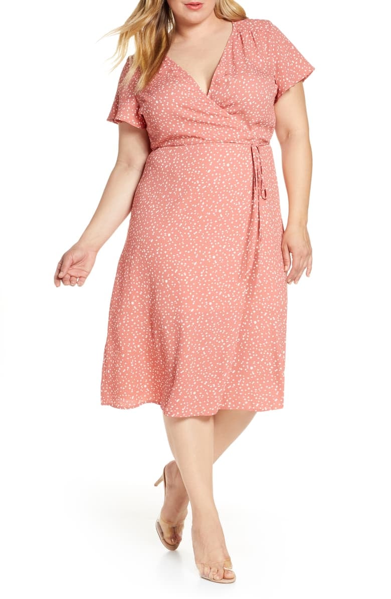Leith Midi Wrap Dress 19 Summer Wedding Guest Dresses So Good