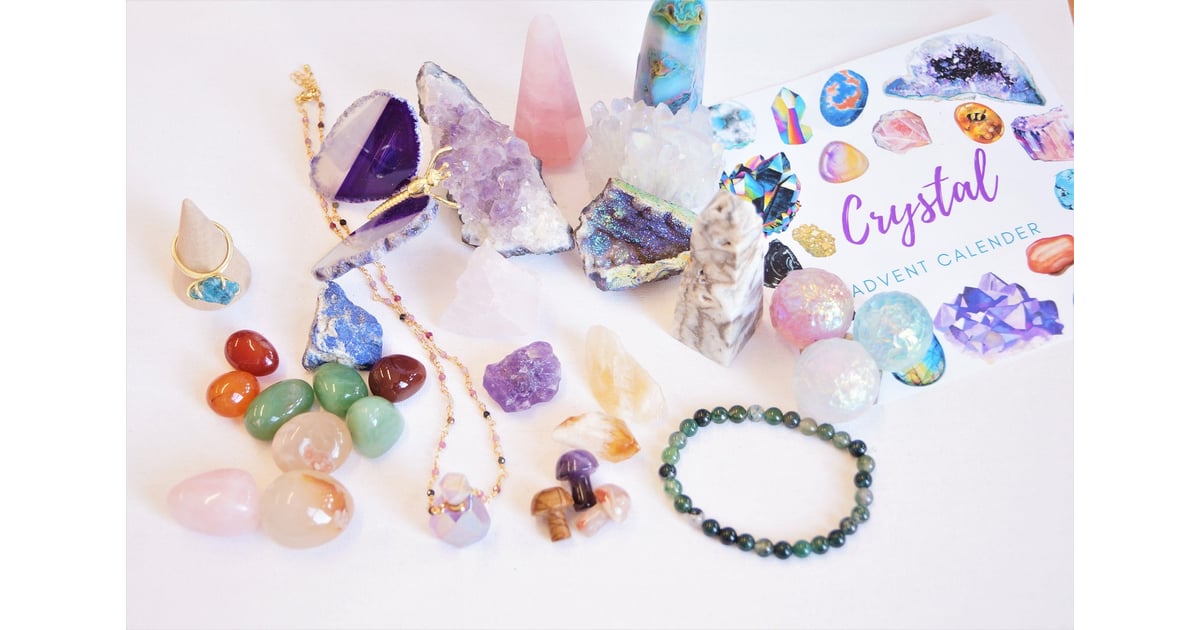 A Crystal Spiritual Advent Calendar Personalized Crystal Christmas
