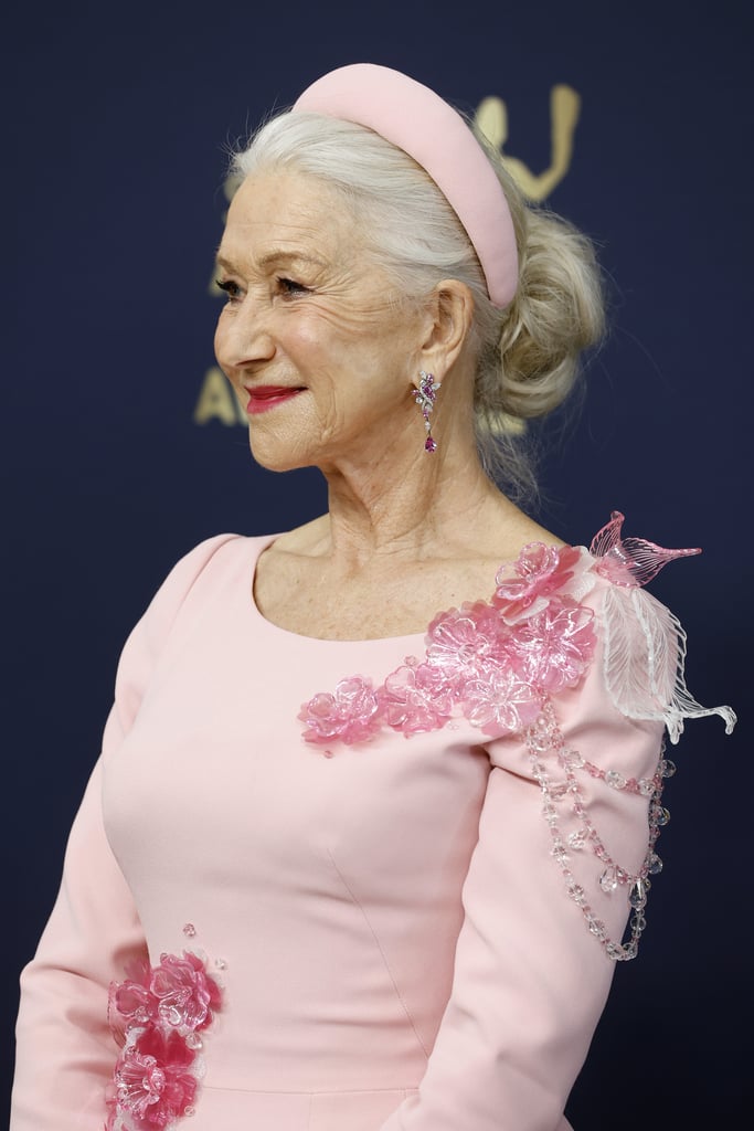 Helen Mirren's Hair Accessory at the SAG Awards