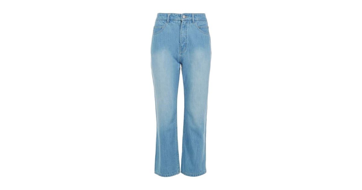Tibi Vintage Wash Lou Lou Jean Khloé Kardashian Jeans POPSUGAR