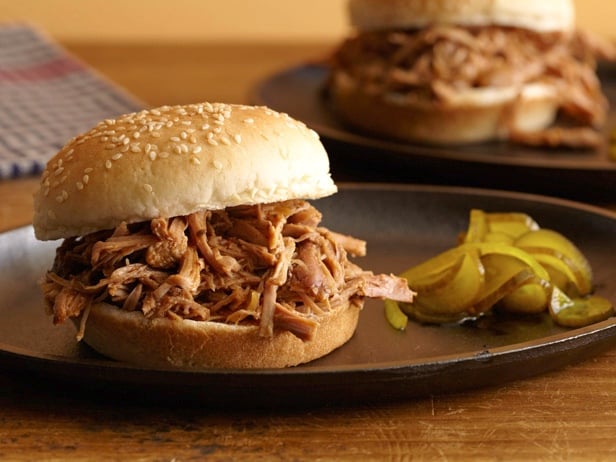 Slow-Cooker Pulled-Turkey Sandwiches