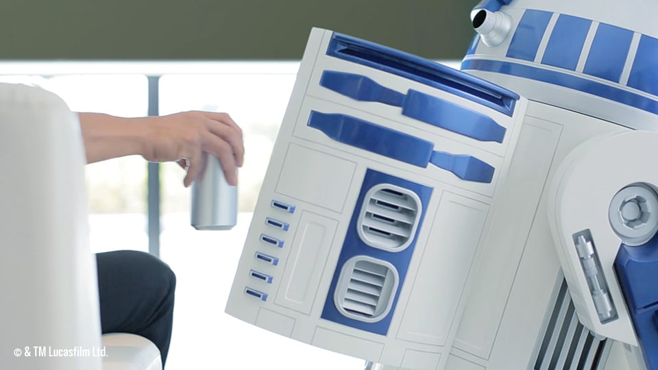 R2-D2 Moving Refrigerator (around $8,619)