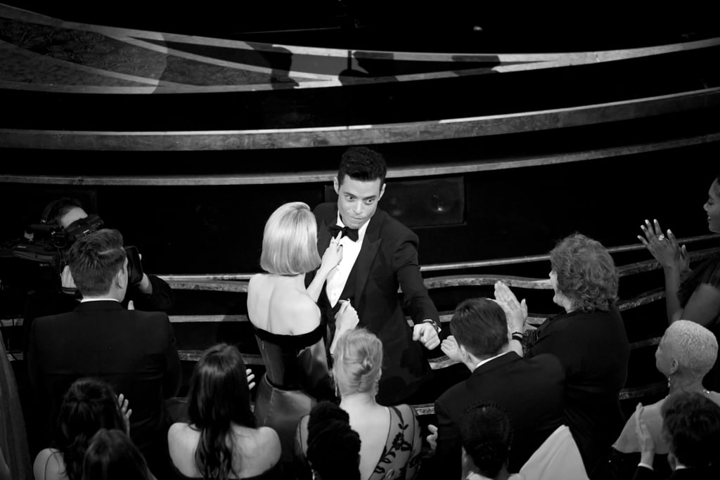 Pictured: Rami Malek and Lucy Boynton