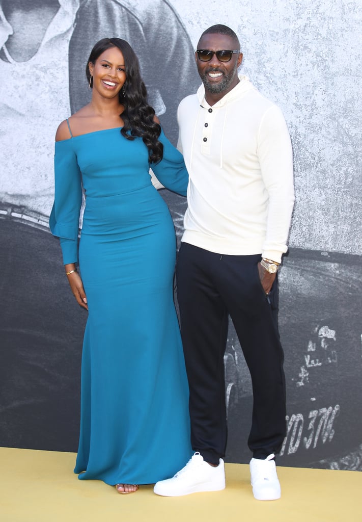 Idris Elba and Sabrina Dhowre at Yardie Premiere 2018