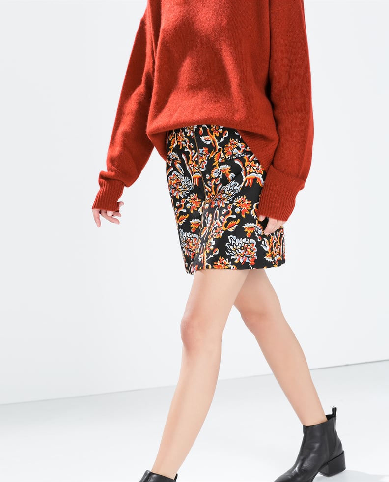 Zara Printed Skirt