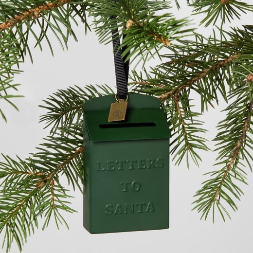 Mailbox Letters to Santa Ornament ($5)