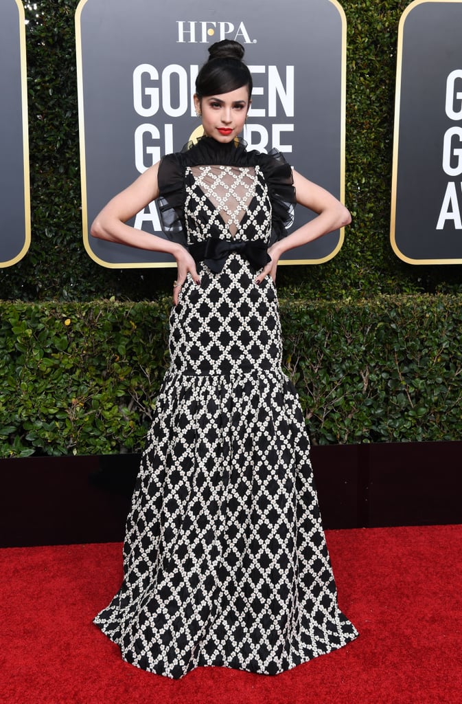 Sofia Carson at the 2019 Golden Globes