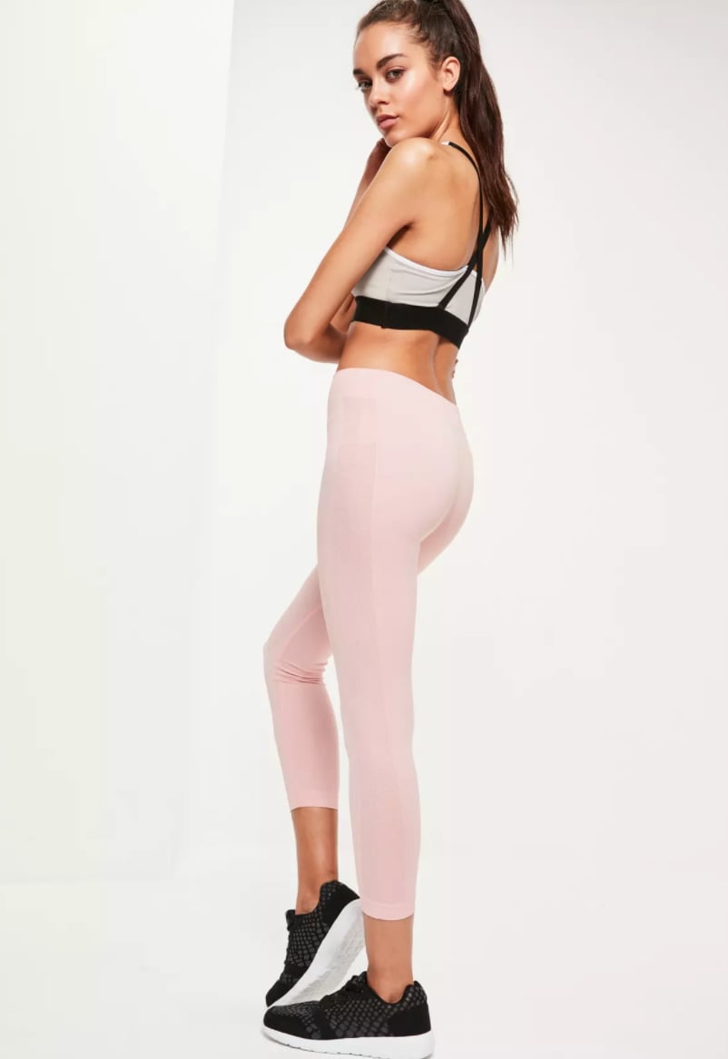 Danskin Women's Athleisure Sleek Fit Crop Yoga Pants 