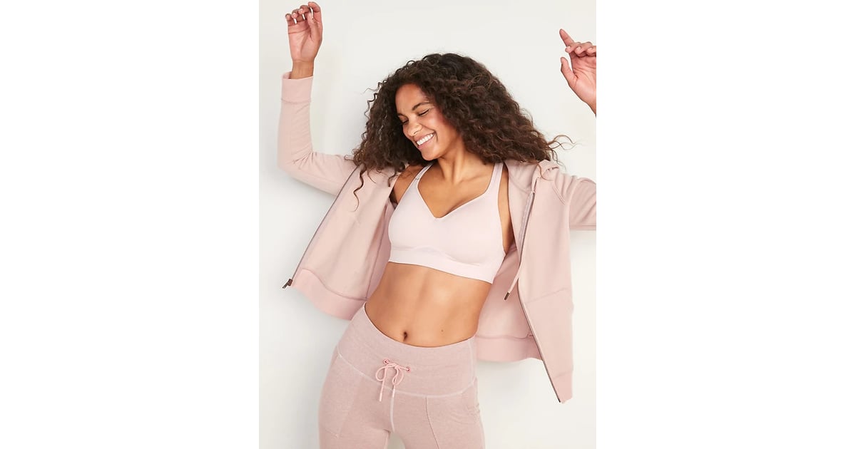 Old Navy High Support Racerback Sports Bra, 27 Reasons Not to Miss Old  Navy's Sale on Workout Clothes — Including $9 Yoga Pants!