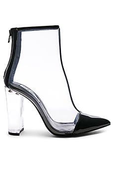 Steve Madden Clancy Boot in Black Patent
