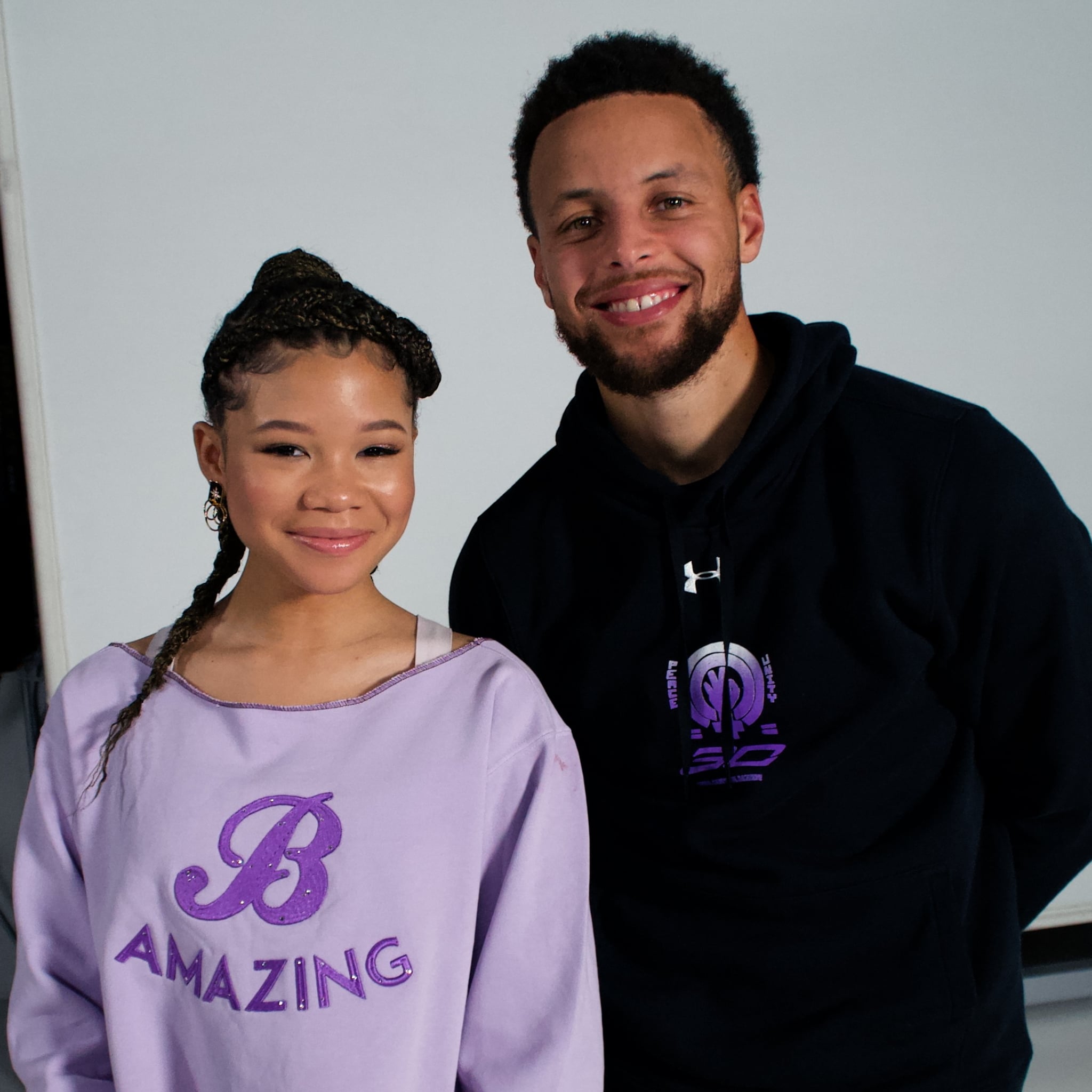 Storm Reid and Steph Curry's Curry 7 