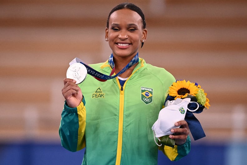 Rebeca Andrade Wins Silver at the Tokyo Olympics Women's Gymnastics All-Around Final