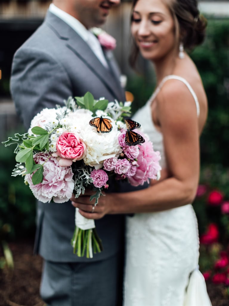 Butterfly Release at Wedding to Honor a Loved One