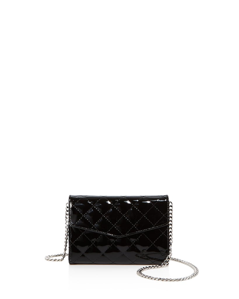 Street Level Patent Quilted Belt Bag