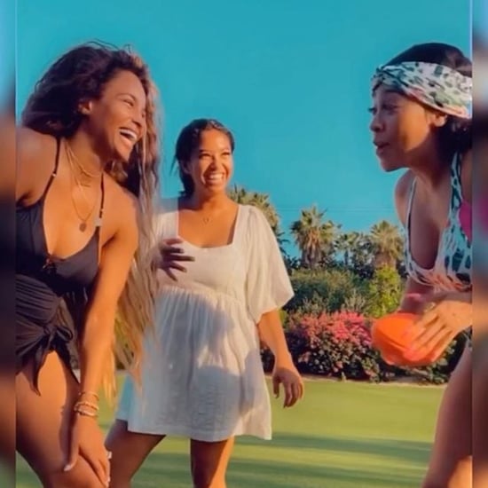 Ciara, La La Anthony, Natalia Bryant Play Football Together