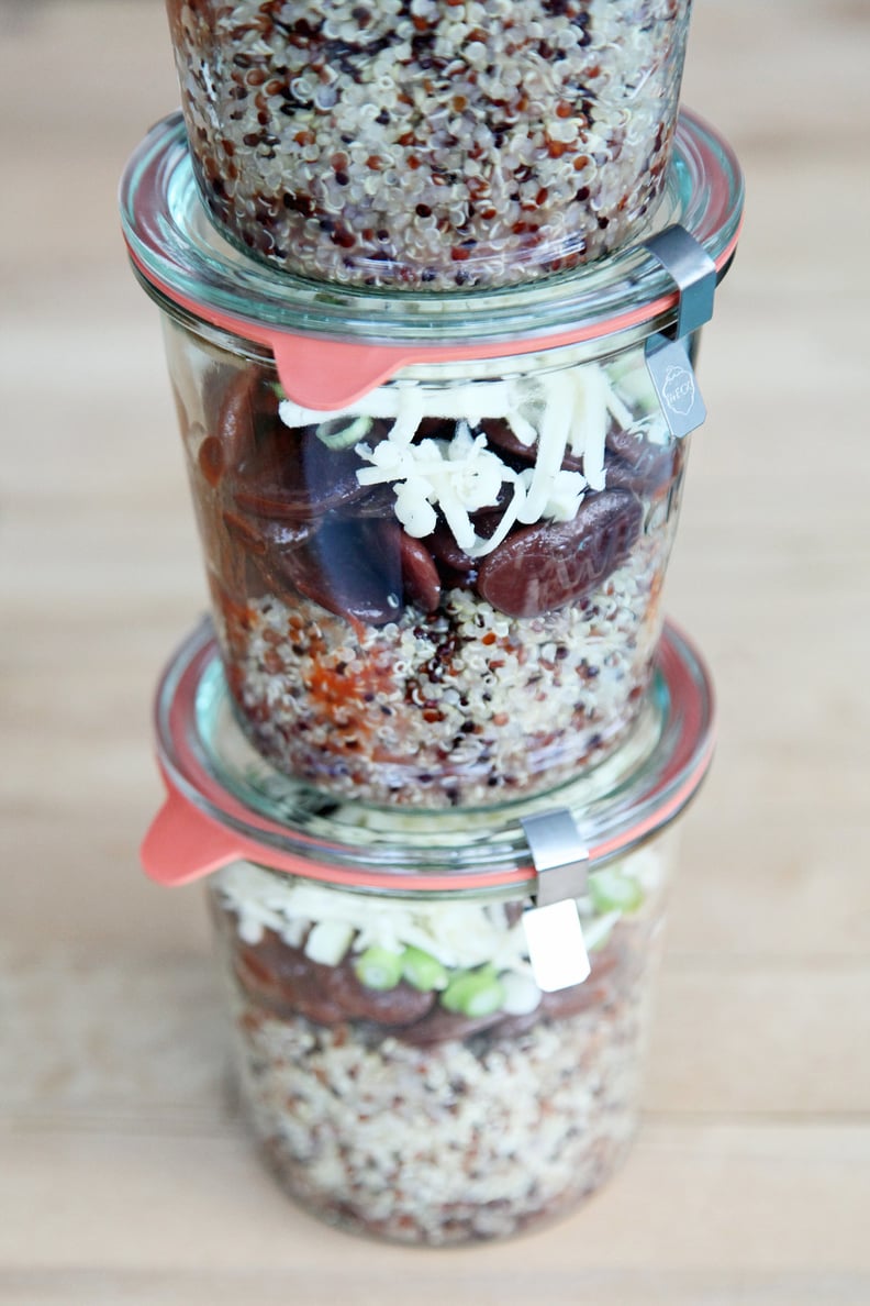 Slow-Cooker Beans and Quinoa With Scallions and Hot Sauce