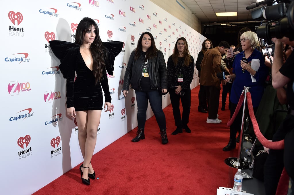 Camila Cabello Is a Gift in This Velvet Redemption Dress
