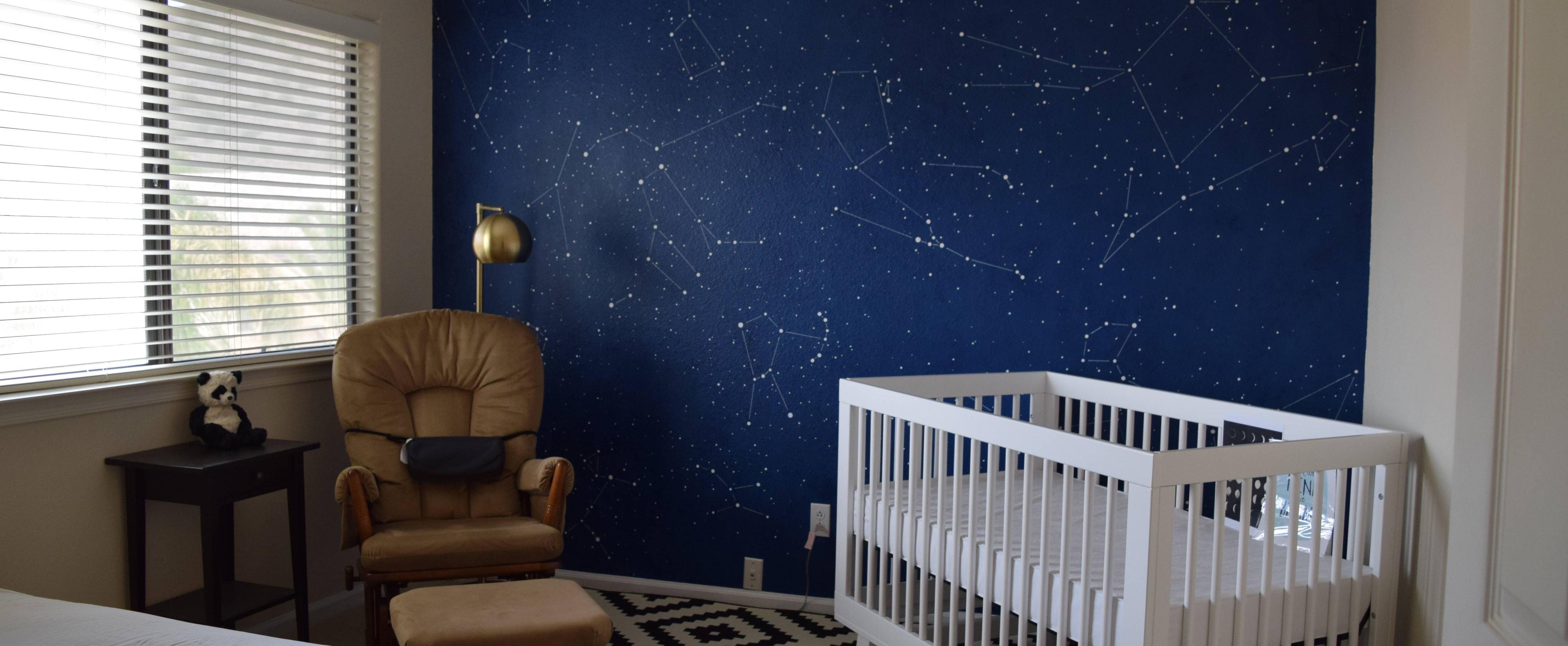 DIY Galaxy Wall | POPSUGAR Home