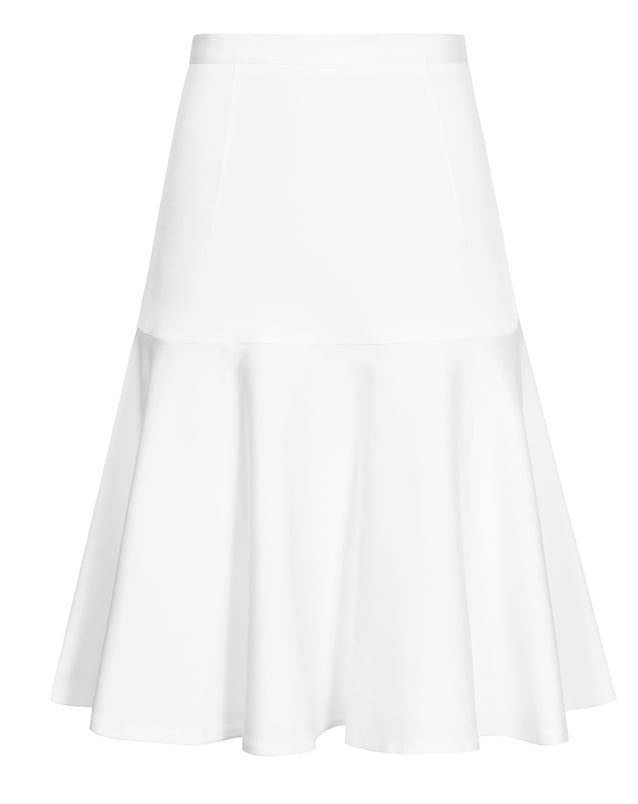 Reiss Fifi White Trumpet Skirt ($154, originally $230)