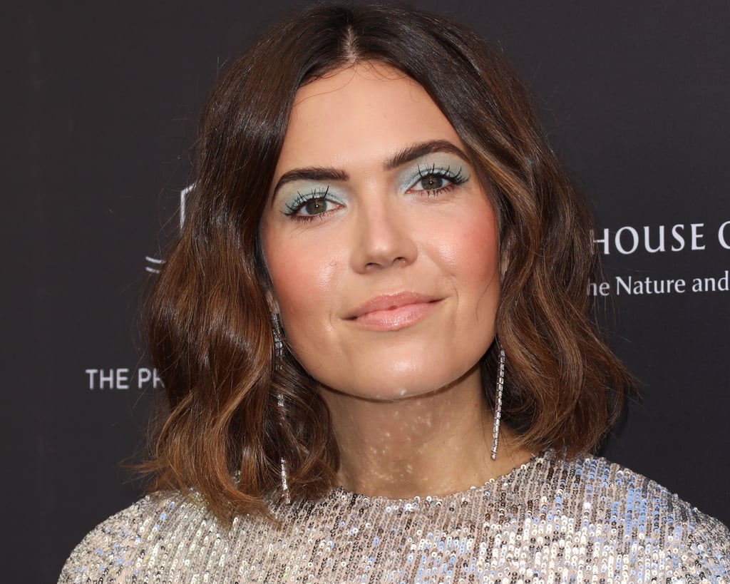 Mandy Moore's Silver Sequinned Dress