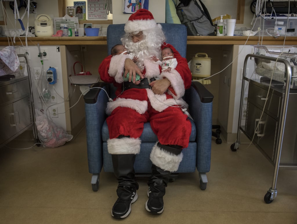 Santa Photos With NICU Babies December 2018