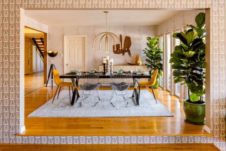 Issa Rae's Airbnb Dining Room