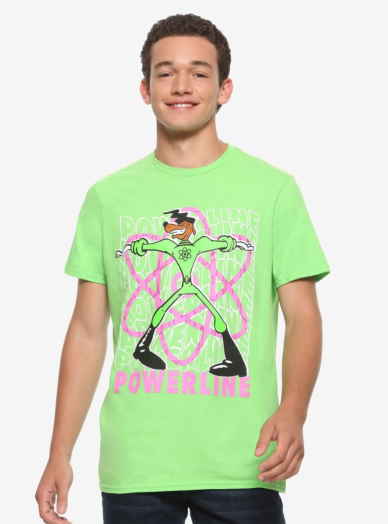 Disney A Goofy Movie Powerline Neon Atom T-Shirt