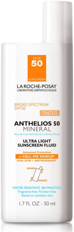 La Roche-Posay Anthelios 50 ultra - light有色矿物防晒霜的SPF 50