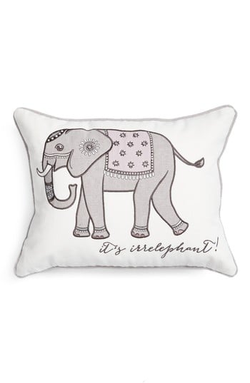 Levtex Parma Lavender Elephant Accent Pillow