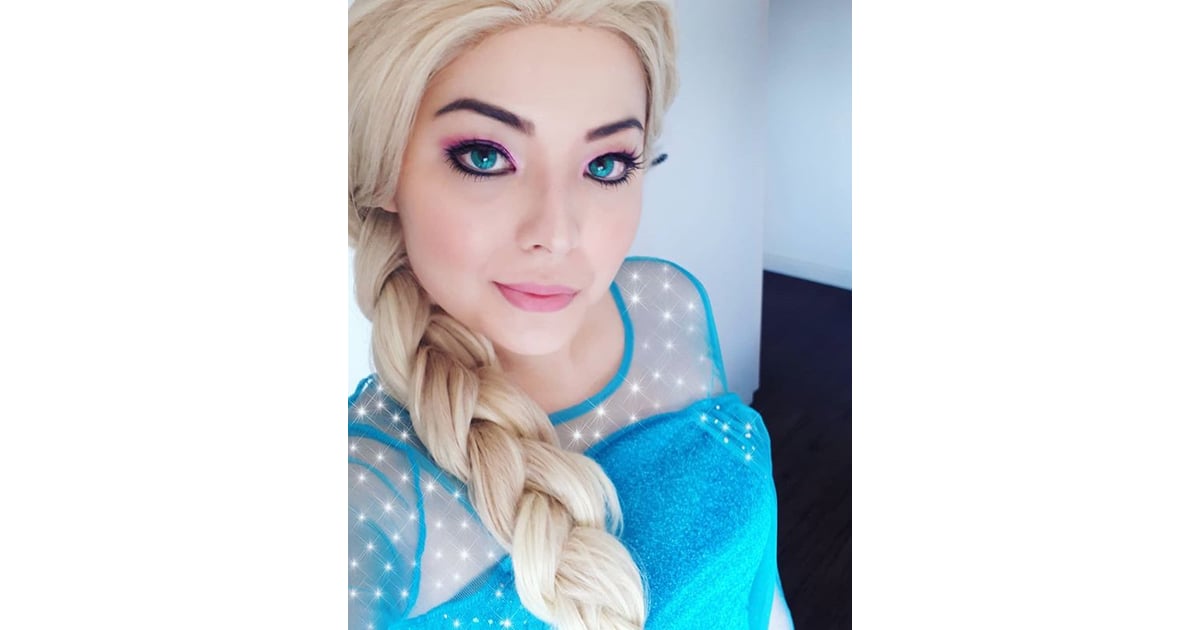 White Hair — Elsa The Best Halloween Costume Ideas For Different Hair