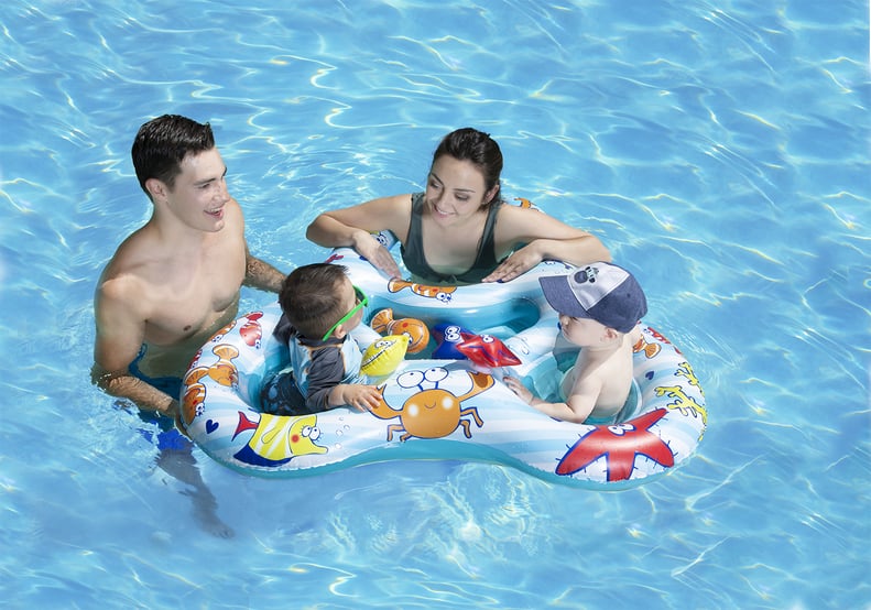 Poolmaster Learn-to-Swim Mommy and Us Baby Swimming Pool Float Rider