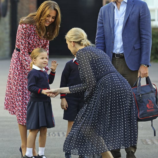 Princess Charlotte's First Day of School Pictures