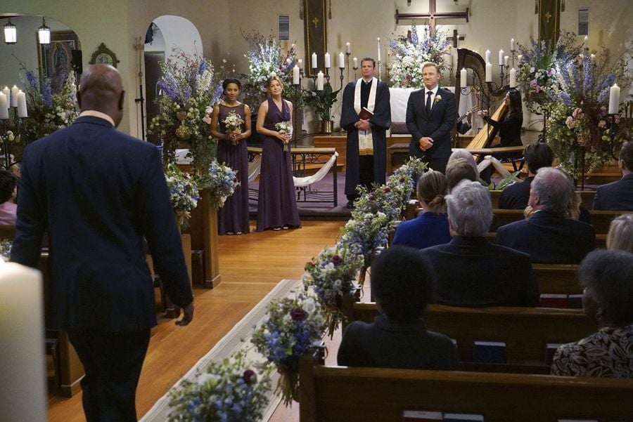 Grey's Anatomy Amelia and Owen's Wedding Pictures