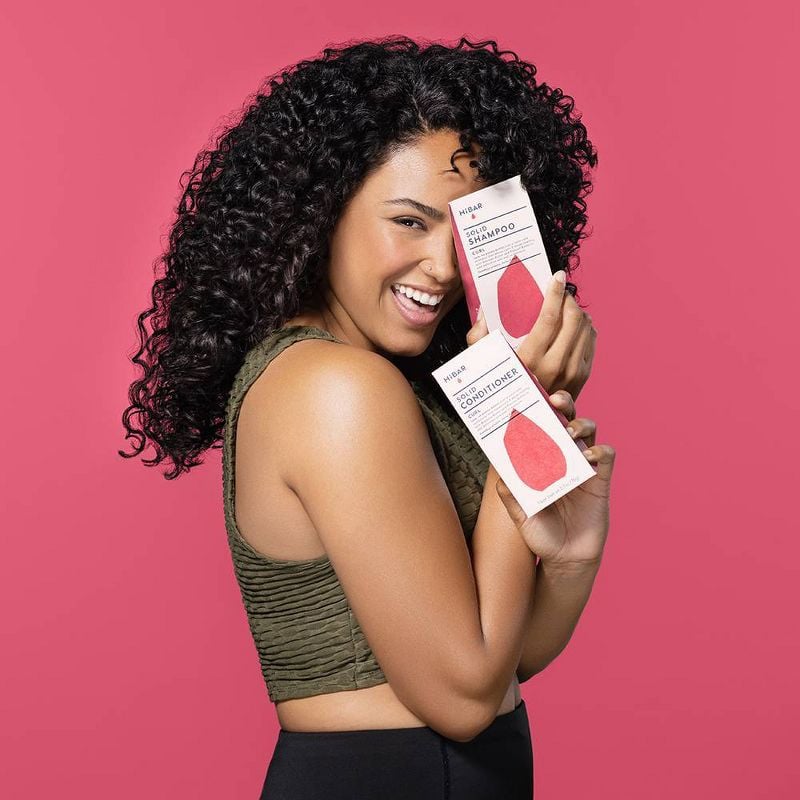 For Curly Hair: HiBar Curl Shampoo and Conditioner
