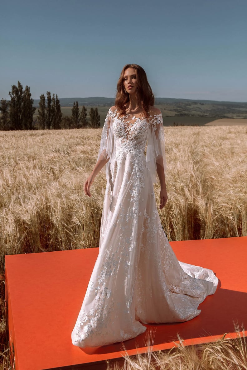 For a Statement-Making Look: Bridal Gown