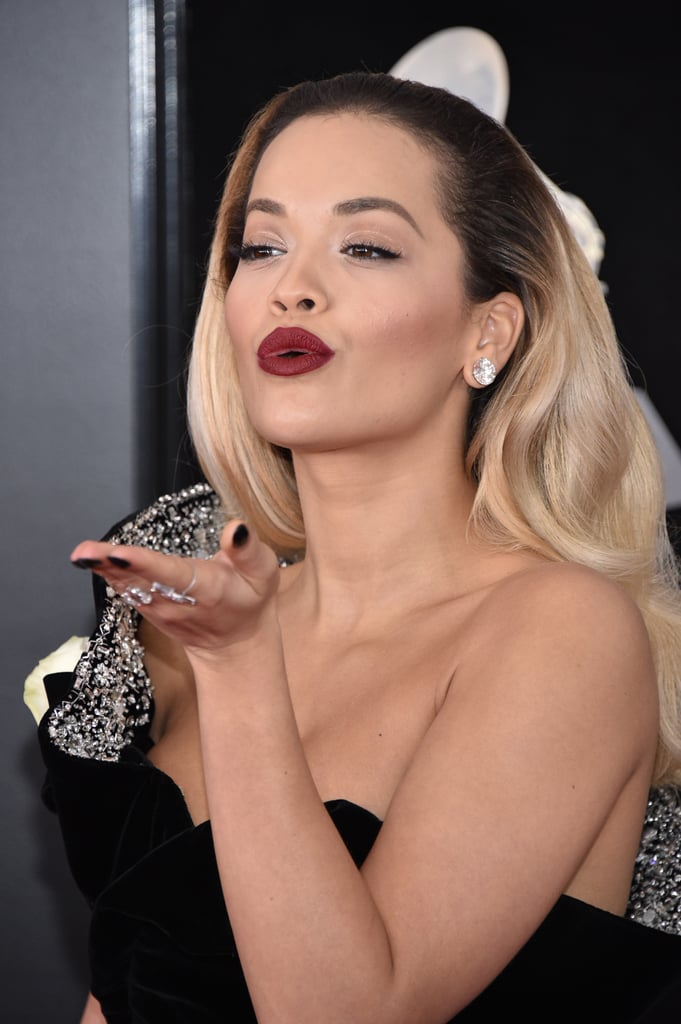 Rita Ora Hair and Makeup Grammys 2018