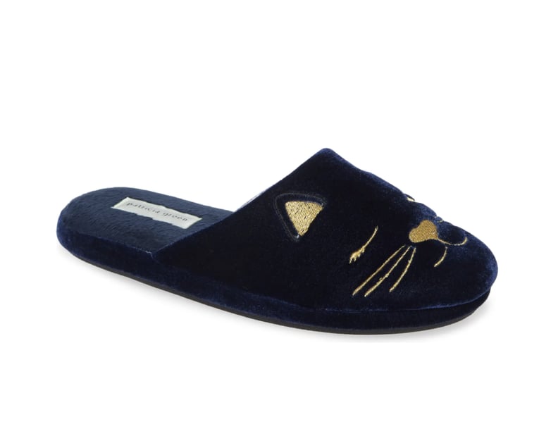 Patricia Green Winking Kitty Slipper