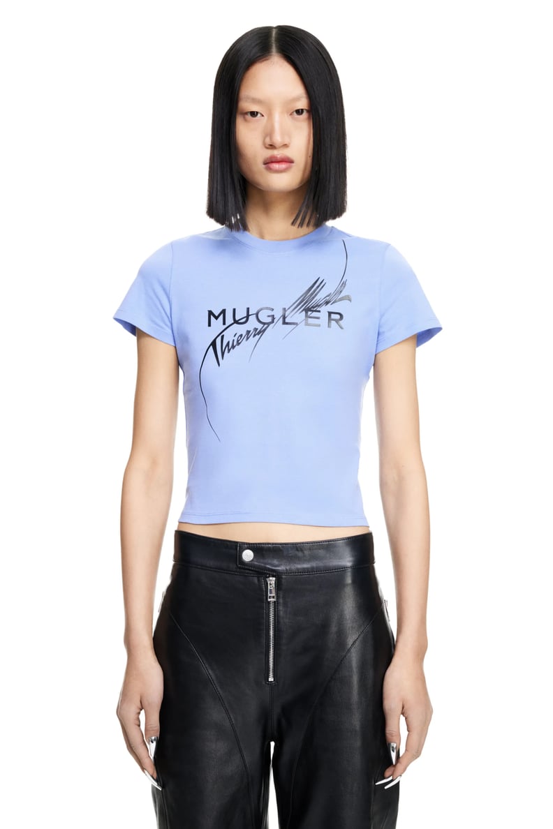 Mugler h & m leather bra, Luxury, Accessories on Carousell