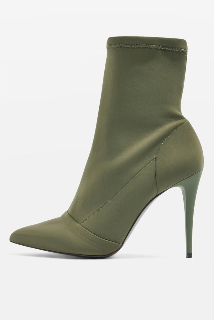Topshop Hubba Pointed Sock Boots ($100)