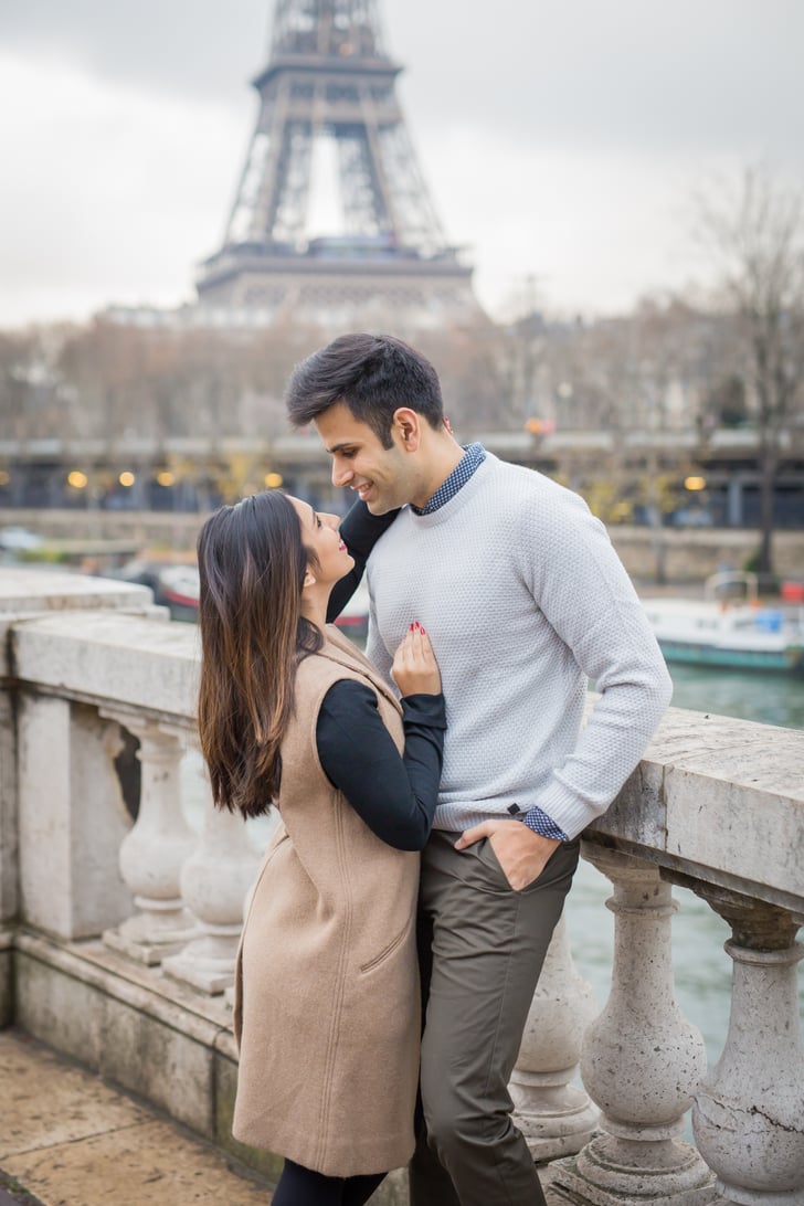 Winter Engagement Shoot In Paris Popsugar Love And Sex Photo 7